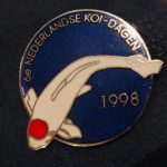 6th Holland Koi Show 1998 Silver lettering instead of gold