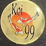 Koi 99 trophy pin
