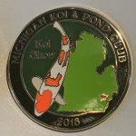 Michigan Koi & Pond Club (MKPC) 2018 Koi Show pin