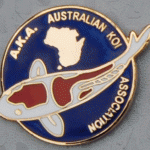 Australian Koi Association New club pin