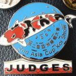 2nd All Asia Cup Koi Show China 2009 Judge pin