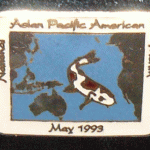 National Asian Pacific American Month pin 1993