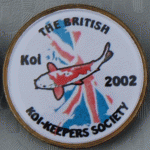 Koi 2002 trophy pin