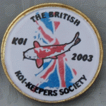 Koi 2003 trophy pin