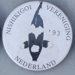 1st Holland Koi Show 1993 Show button (with '93)