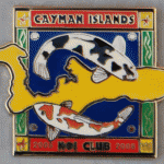 Cayman Islands Koi Club 2008 pin