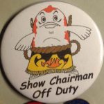 Koi Show Button Show Chairman Off Duty