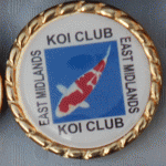 East Midlands Koi Club Trophy pin