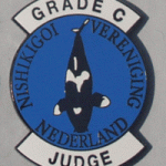 Grade C Judge Pin when in the Dutch Judge program