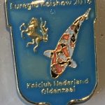 Koi Club Nederland 2016 Blue shield