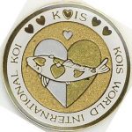 Kois World International Koi silver/gold on gold