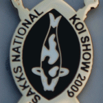 KZN 2009 Show pin - for Exhibitors (black background)