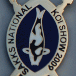 SAKKS NATIONAL Show pin 2009 - for Visitors (blue background)