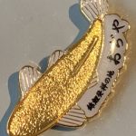 Ojiya Koi Museum Ginrin Chagoi pin