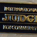International Koi Community aka judge pin