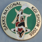 SAKKS NATIONAL Show pin 2005. Judges (green background)