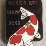Southern Cape Chapter Koi Show pin 2012 Kohaku