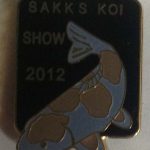 Gauteng Chapter Young Koi Show pin 2012. Ochiba Shigure