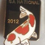 SAKKS NATIONAL Show pin 2012 - for Exhibitors (Black)