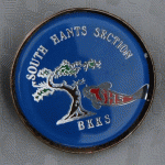 South Hants Section Trophy pin (text not touching tail)