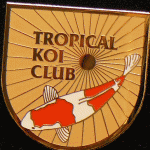 Tropical Koi Club S.Florida Club Gold flat pin