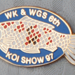 1997 - 6th Annual Koi Show - blue pin