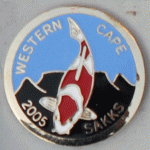 Western Cape Show pin 2005. Visitors (black mountain)