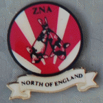ZNA North of England old pink pin
