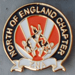 ZNA North of England new orange pin