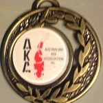 Australian Koi Association Medal pin Gold