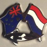 Australian Dutch Kumonryu friendship pin