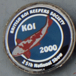 Koi 2000 trophy pin