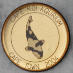 Cape Koi Aquarium 2004 Gold pin with Shiro