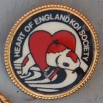Heart of England Koi Society Trophy pin