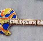 Kobe - 2002 - Children's Day - Blue Guitar with Carps