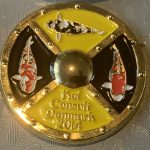 Koi Consult Denmark 2014 Yellow with Gold pin