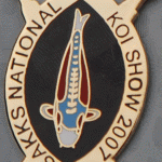 SAKKS NATIONAL Show pin 2007 - for Exhibitors (black background)