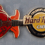 Osaka Citywalk - 2005 - Children's Day - Orange and Red Carp Guitar