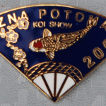 2000 Annual Koi Show Fan shaped - bad print