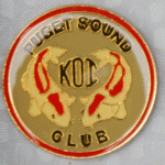 Puget Sound Koi Club pin