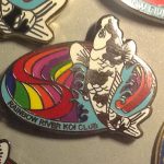Rainbow River Koi Club pin Small