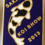 Southern Cape Chapter Koi Show pin 2013 Shiro Utsuri