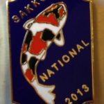 SAKKS NATIONAL Show pin 2013 - for Exhibitors (Blue)