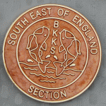 South East 25th Anniversary Copper pin rejected Proof