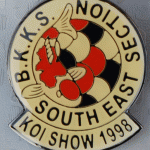 South East Koi Show 1998 Kohaku (first UK Section show pin)