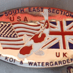 UK/USA Partners Pin Oregon Koi & Watergarden Society/ South East alliance