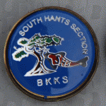 South Hants Section Trophy pin (text touching tail)