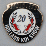 20 years Holland Koi Show Volunteer