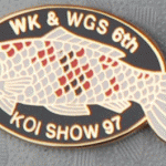 1997 - 6th Annual Koi Show - black pin