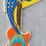 Yokohama - 2002 - Children's Day - Vertical Orange Guitar w/Fish